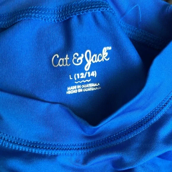 4 top bundle Fortnite 2X black Cat & Jack L 12 14 blue shark 🦈 ocean surf sport - Picture 3 of 12